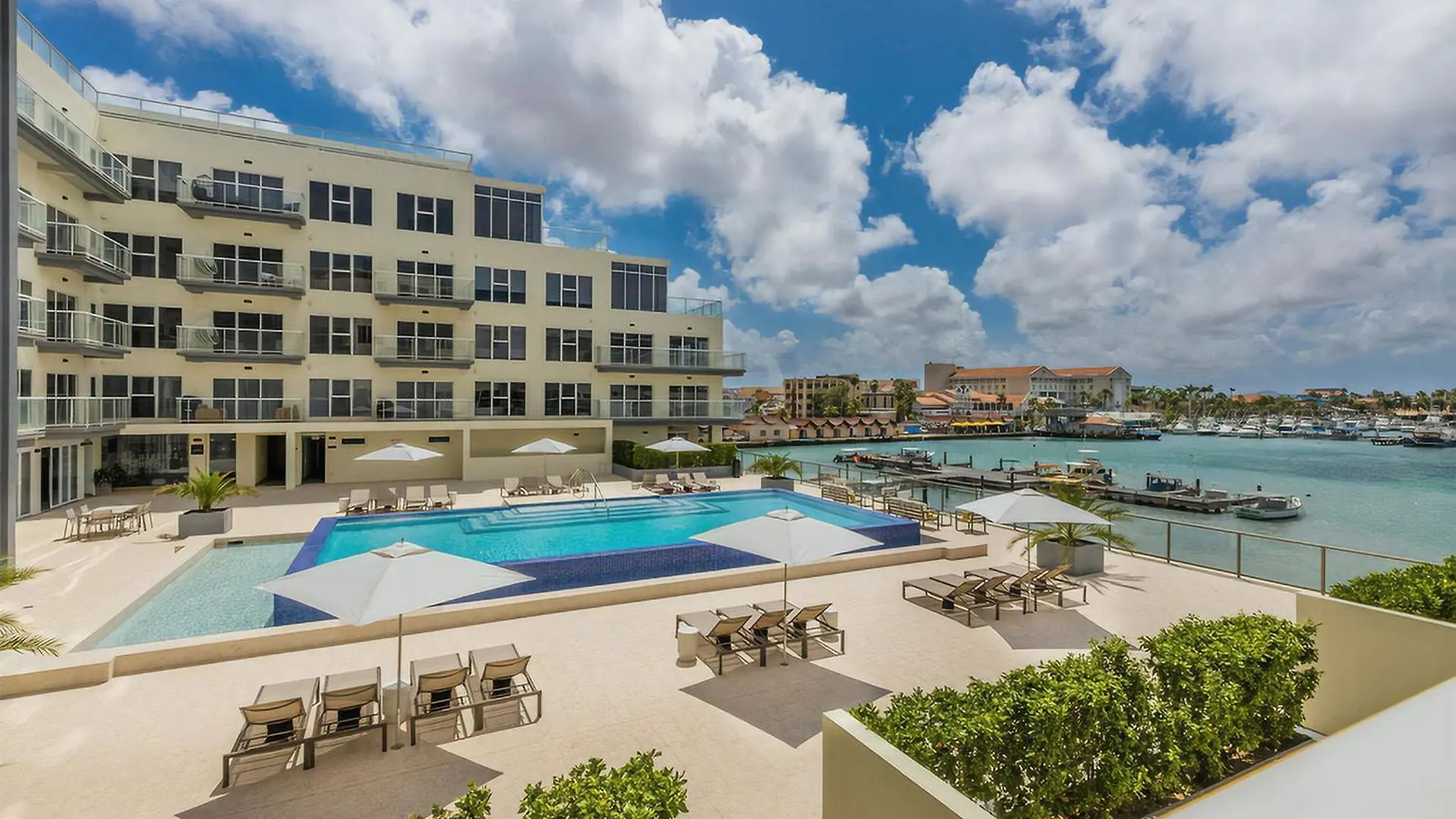 Ferienwohnung Tranquility Inside Astonishing Harbor View Oranjestad