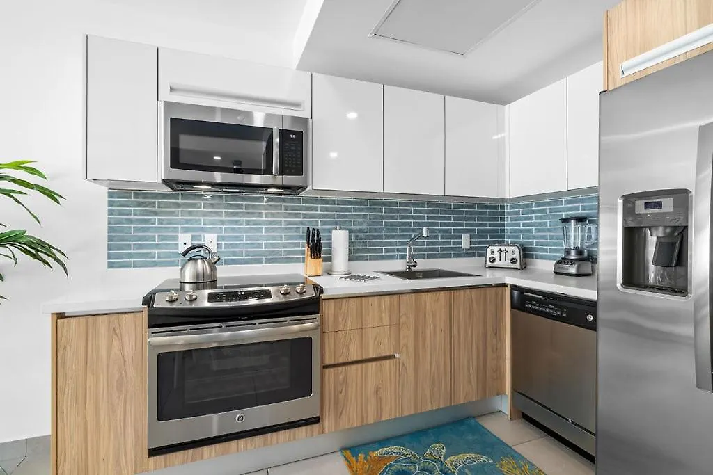 Apartment Ferienwohnung Tranquility Inside Astonishing Harbor View Oranjestad