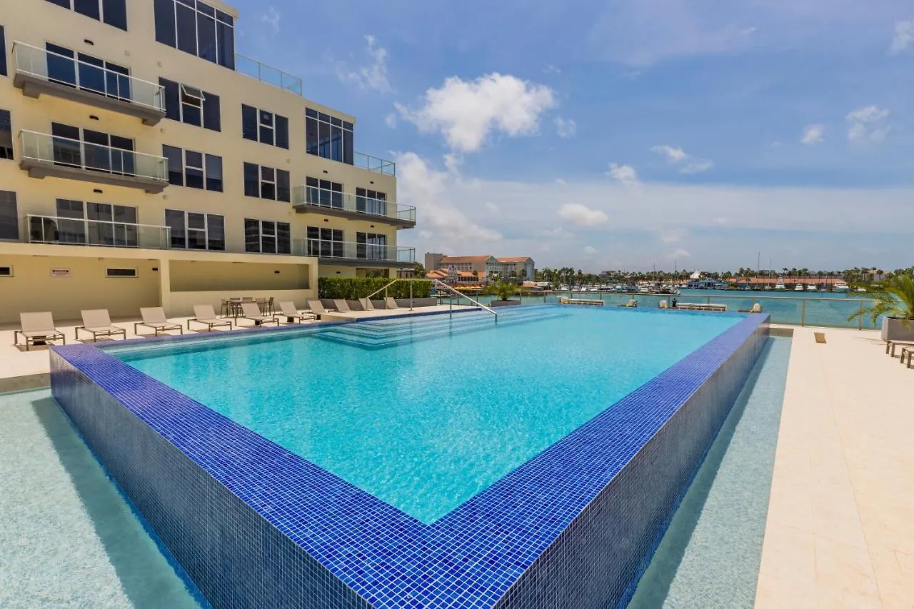 Tranquility Inside Astonishing Harbor View Lejlighed Oranjestad