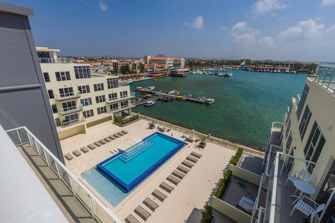 Tranquility Inside Astonishing Harbor View Lejlighed Oranjestad
